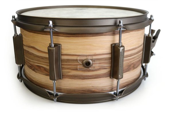13x6.5" Red Gum Bronze Snare