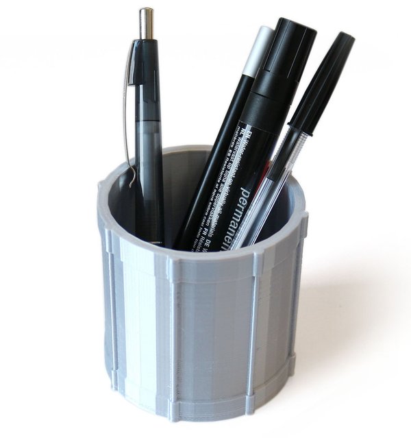 Drum pencil holder