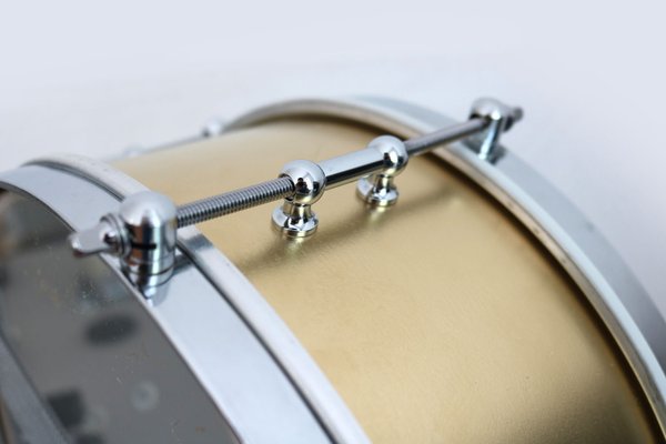 12x5" gold chrome 1920s orchestra style