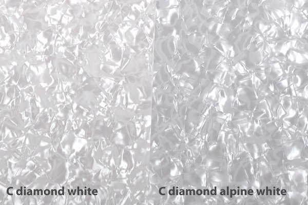 C diamond alpine white