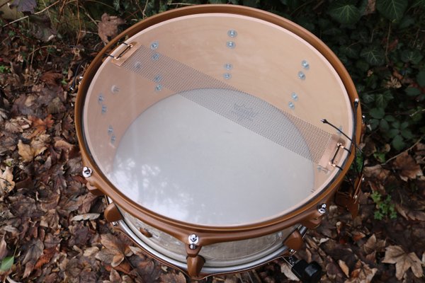 14x7" Rusty Antik White Pearl Snare
